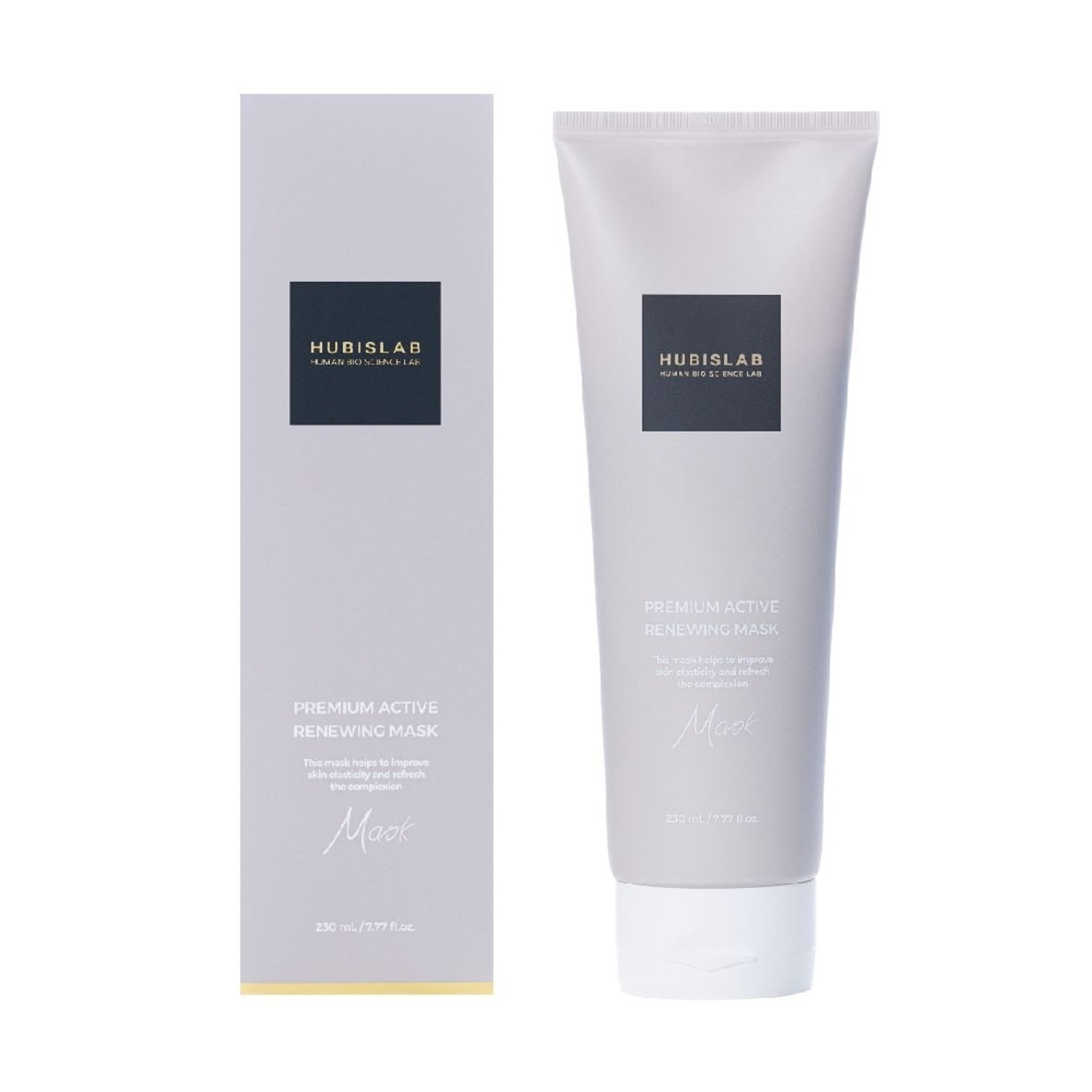 Антивікова, ремоделююча та зволожуюча мультипептидна маска HubisLab Premium Active Renewing Mask